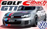 Volkswagen Golf VI GTI a jeho zn�enie podvozku tlmi�mi Eibach B12 Sportline !!!