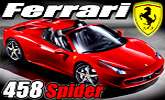 Sexy kr�ska `hore bez` z Talianska: Ferrari 458 Spider pre rok 2012 !!!
