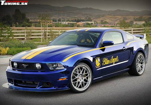 ford mustang gt blue angels