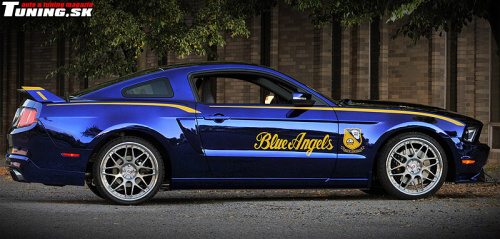 ford mustang gt blue angels