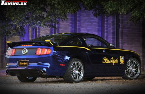 ford mustang gt blue angels