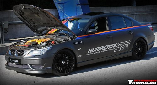 bmw m5 hurricane rr gpower tuning 