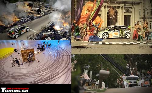 ken block ford fiesta wrc gymkhana 4