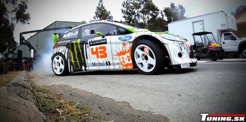 ken block ford fiesta wrc gymkhana 4