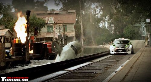 ken block ford fiesta wrc gymkhana 4