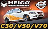 Volvo C30, V50 a V70 - �v�dski Vikingovia v brnen� od nemeck�ho Heico Sportiv !