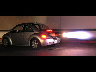 Volkswagen Beetle Jet Powered