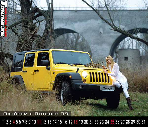 Girls & Cars Catrin kalendar 2009