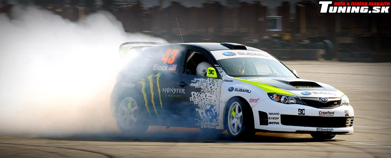 ken block subaru gymkhana two