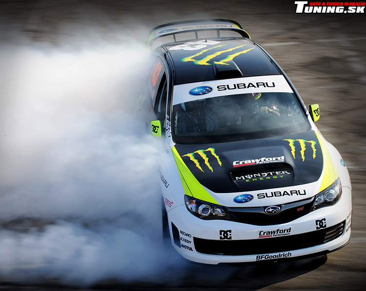 ken block subaru gymkhana two