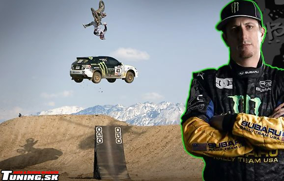 ken block moto ramp