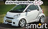 Smart Fortwo K�nigseder � kvetinov� o�ia� vo vlasoch.