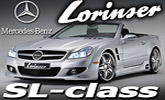 Lorinser Mercedes-Benz SL � �portovec v drese luxusn�ho �t�lu.