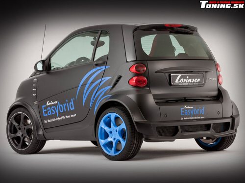 smart fortwo lorinser tuning easybrid