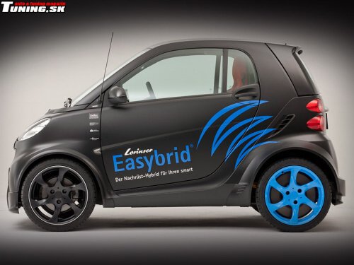 smart fortwo lorinser tuning easybrid