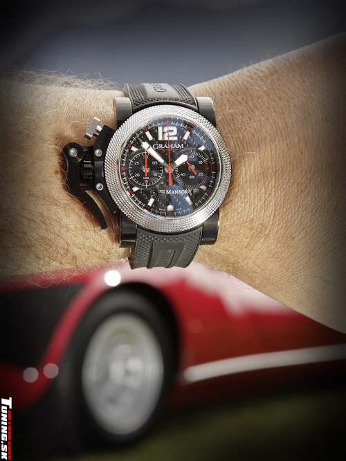 naramkove luxusne hodinky graham chronofighter oversize mansory