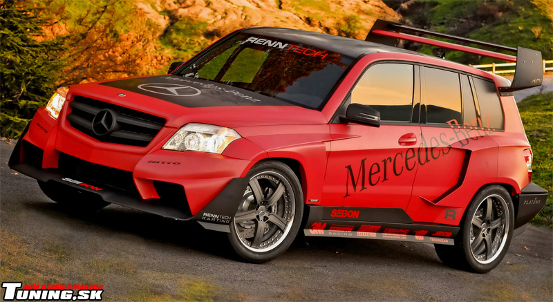 Mercedes-Benz GLK Pikes Peak rally Racer