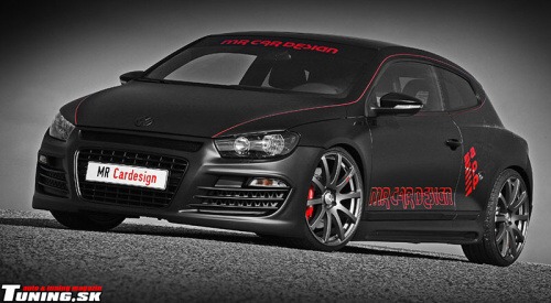 vw scirocco mr car design
