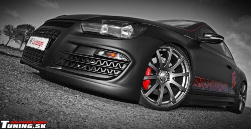 vw scirocco mr car design