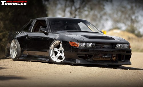 nissan silvia s13 drift stance