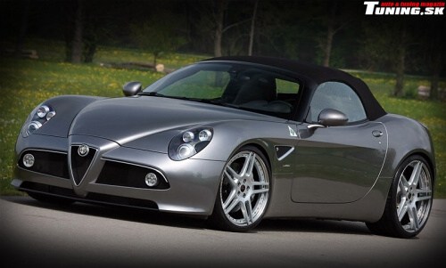 alfa romeo spider 8c tuning novitec