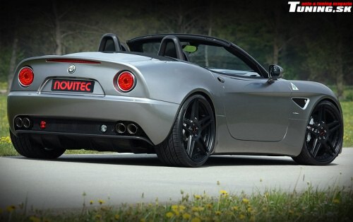alfa romeo spider 8c tuning novitec