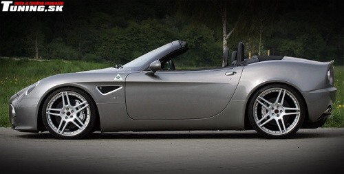 alfa romeo spider 8c tuning novitec