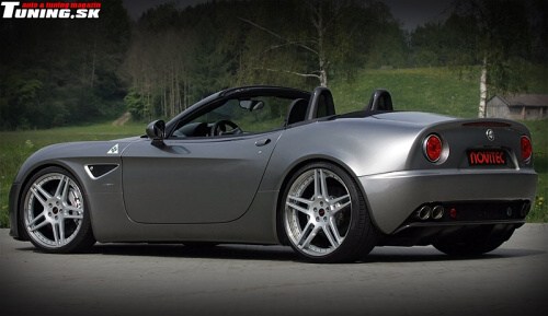 alfa romeo spider 8c tuning novitec