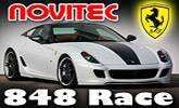 Ferrari 599 GTB Novitec Rosso Race 848 � nevinn� biela smr�� !!!