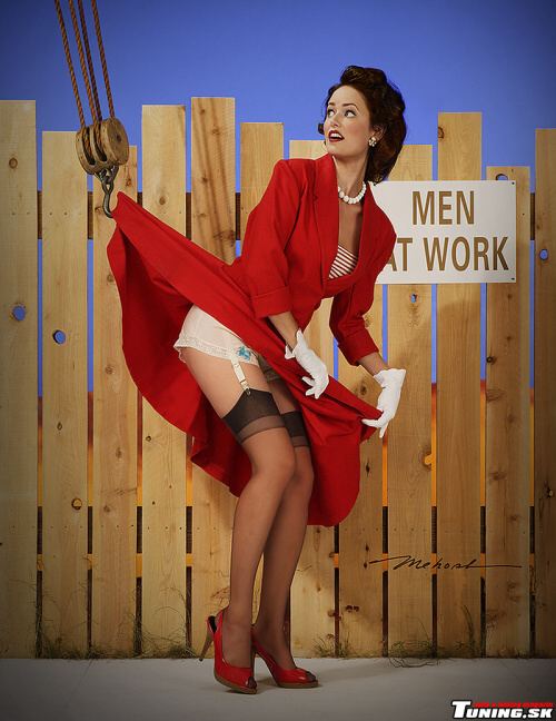 pinup girl heidi van horne