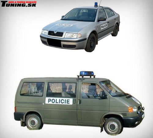 skoda octavia vw transporter policie pomahat a chranit cz