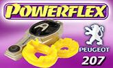 Peugeot 207 so silentblokmi POWERFLEX � pre� s vibr�ciami !!!