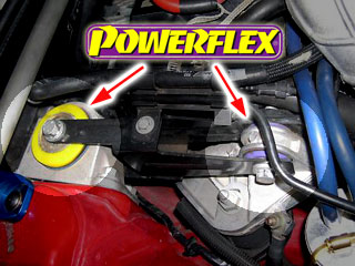 Montovan� Powerflex silentbloky