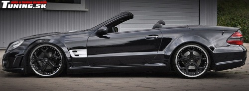 mercedes benz sl cabrio tuning r230 prior design