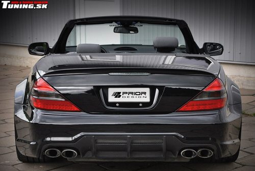 mercedes benz sl cabrio tuning r230 prior design