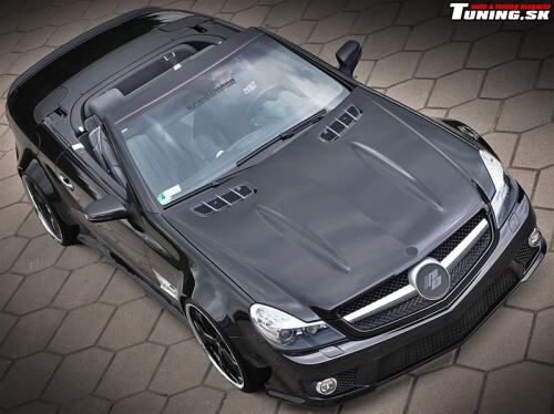 mercedes benz sl cabrio tuning r230 prior design