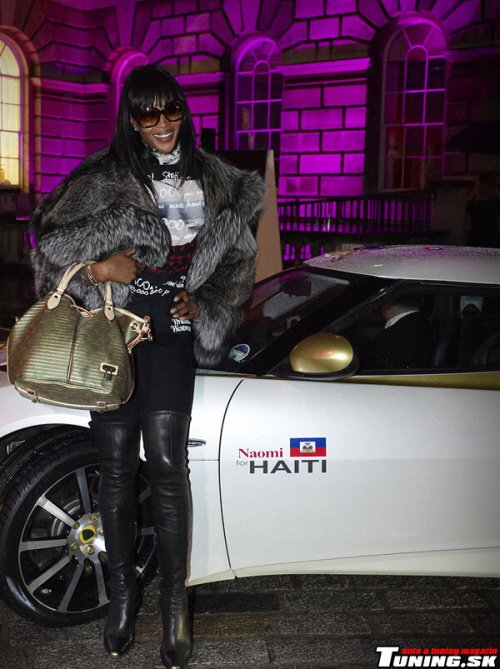 naomi campbell for haiti lotus evora