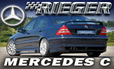 Mercedes C W203 - �tvornoh� jazdec so `zlat�m` sedlom od firmy Rieger !