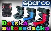 Detsk� autoseda�ka SPARCO Seggiolino - �portov� autoseda�ky pre deti !!!