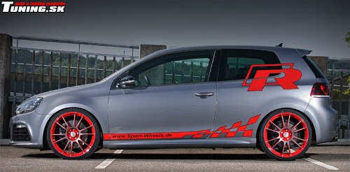 vw golf 6 r tuning sport wheels