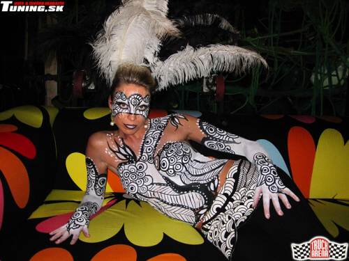 bodypainting miss truck arena 2010