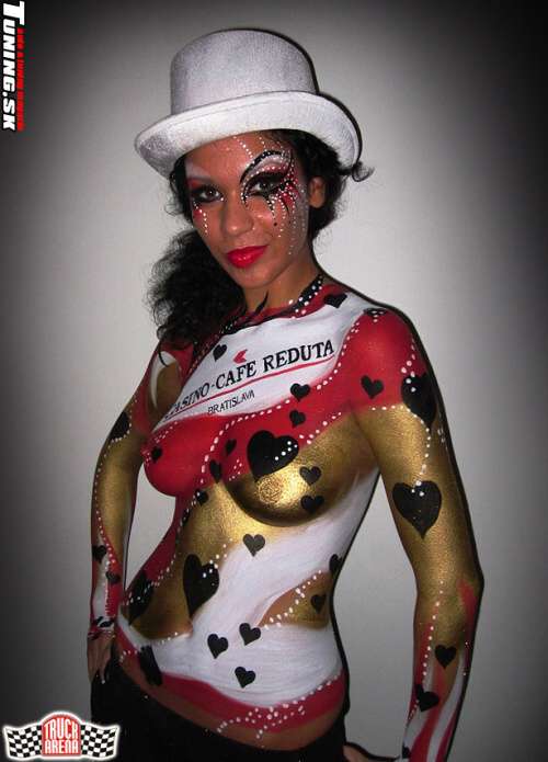 bodypainting miss truck arena 2010