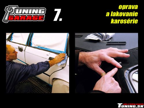 lakovanie karoserie tuning garage