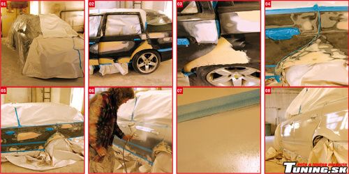 lakovanie karoserie tuning garage