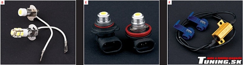 led �iarovky v�mena tuning garage