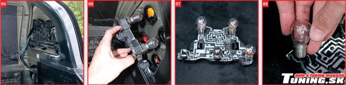 led �iarovky v�mena tuning garage
