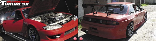nissan silvia 260sx 14,5 dorifto prestavba na driftcar