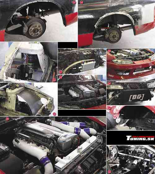 nissan silvia 260sx 14,5 dorifto prestavba na driftcar