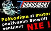 Turbo ventily Blow Off - po�kodia Turbosmart BOV ventily motor ???