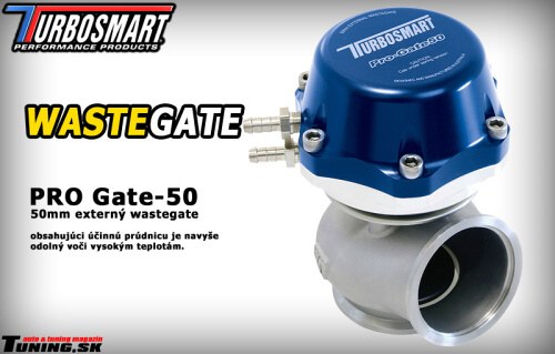 obtokov� ventil wastegate pro gate 50 turbosmart